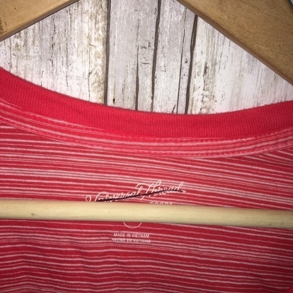 Universal Thread Red Striped Tee - Picture 3 of 3